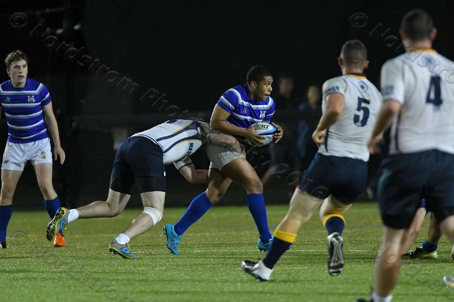 Wheaton Men\'s Rugby vs Mass Maritime.  Photo by Keith Nordstrom